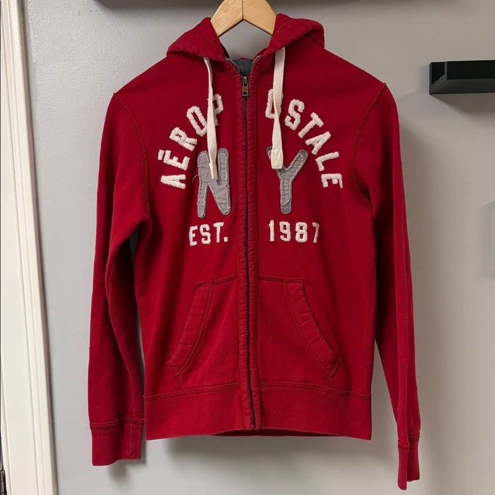 Y2K Aeropostale Zip Up Hoodie